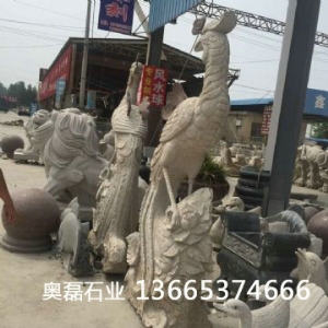石雕动物